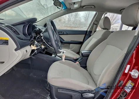 2010 Kia Forte Ex from USA, damaged, VIN KNAFU4A28A5229811